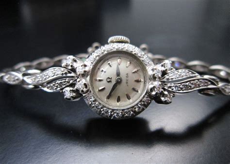 diamond swiss omega ladies 2-tone watch fake|old omega watch identification.